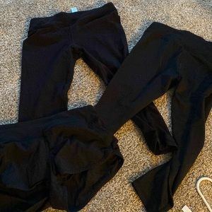 Ivivva package deal!! 2 pairs of crop black leggings & 1 pair of speed up shorts